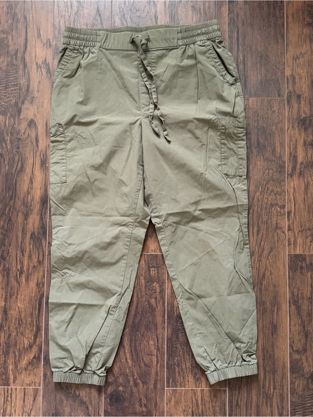 Old Navy Large Olive Green Cargo Joggers